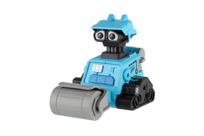 Robot vesmírny Stlač a choď plast 14 cm na zotrvačník