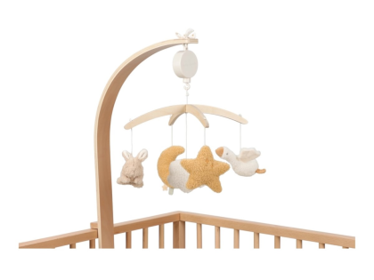 Hudobný kolotoč drevený Newborn Naturals Little Dutch