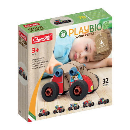 Quercetti PlayBio - Wood Vehicle