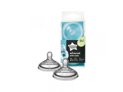 Náhradný cumlík C2N ANTI-COLIC Advanced 2 ks Tommee Tippee