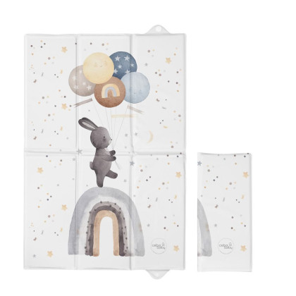 Podložka prebaľovacia cestovná (60 x 40 cm) Basic Ceba