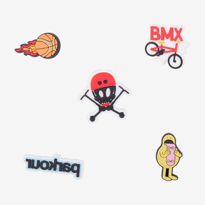 Amulety - ozdoby na topánky Amuletz Junior street sports mix Coqui