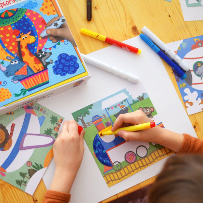 Tvorenie magickými fixkami Cestovanie Créa Lign