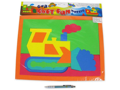 Puzzle soft, 4 druhy