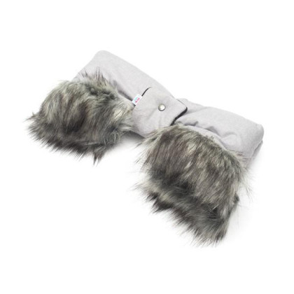 Rukávnik na kočík 2v1 New Baby s kožušinkou
