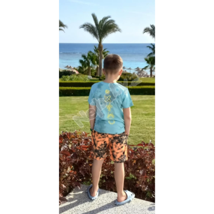 Plavky chlapčenské, oranžové Minoti