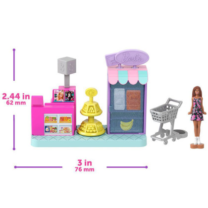 Mini Barbieland herný set - supermarket