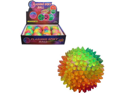 Loptička masáčná svietiaca 7,5 cm