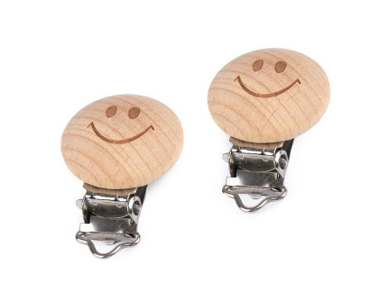 Detský klip drevený