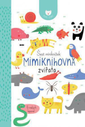 6 miniknižiek - Mimiknižnica zvierat