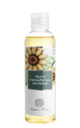 Telový a masážny olej Neutrálny 200 ml Nobilis Tilia