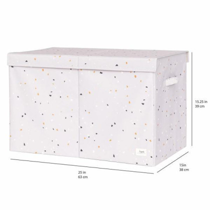 Truhla na hračky Recycled 3 Sprouts Terrazzo