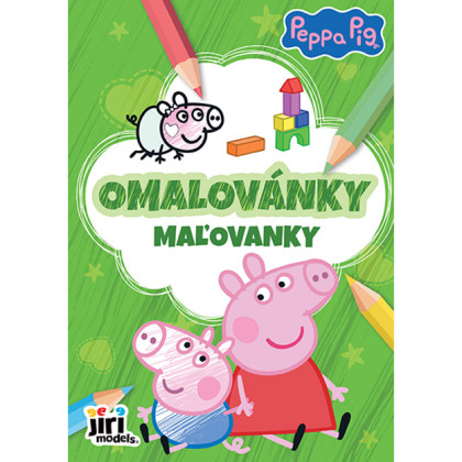 Omaľovánky A5 Prasiatko Peppa