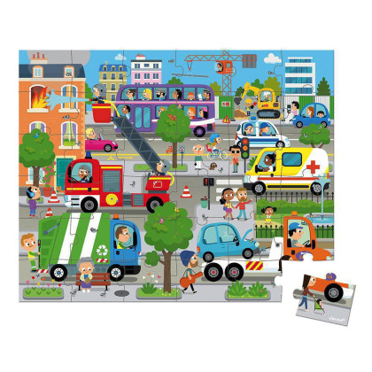 Puzzle Mesto 36 ks Janod 2. AKOSŤ