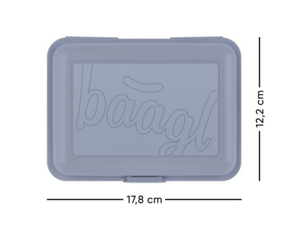 Box na desiatu Dust Blue Baagl