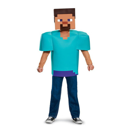Minecraft - Steve kostým, 7-8 rokov