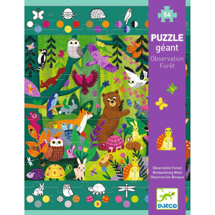 Djeco Vyhľadávacie puzzle Les