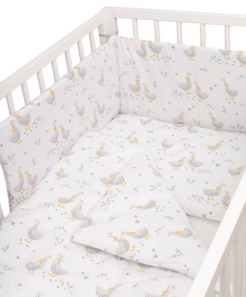 Súprava obliečok 2dielne 100 x 135 cm Husi Infantilo