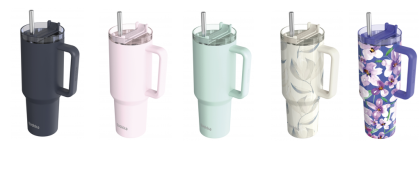 Nerezový termohrnček so slamkou Stream 1200 ml Quokka