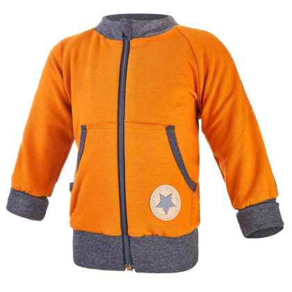 Mikina šmyk rozopínacia Outlast® medová