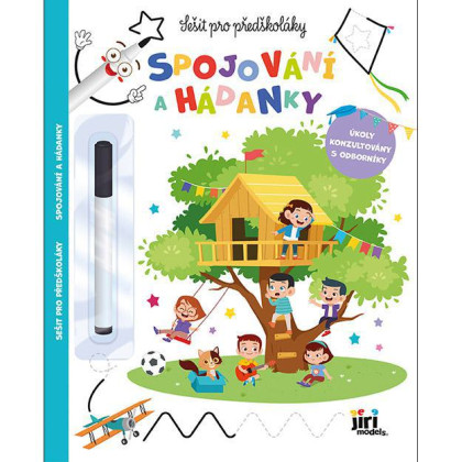 Zošit pre predškolákov Spájanie a hádanky