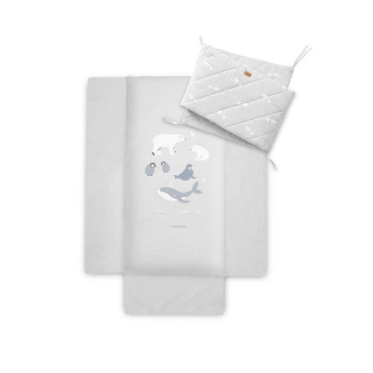 2-dielny bavlnený set do postieľky 0 m+ bonjourbébé
