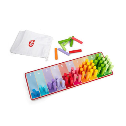 Dúhové počítacie tyčinky Bigjigs Toys