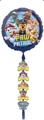 Airwalker - Tlapková Patrola 170 cm - fóliový balónik