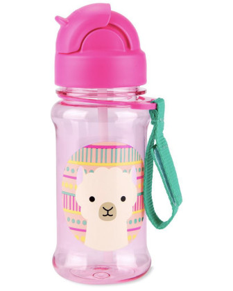 Zoo tritan Fľaša so slamkou 355 ml 12m+ Skip hop