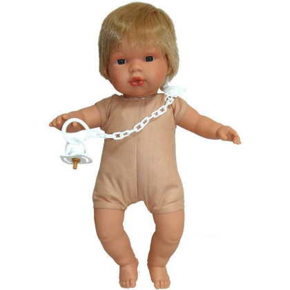 Realistická bábika Sasha so zvukmi a mäkkým látkovým telom 38 cm Llorens