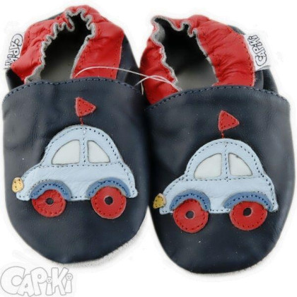 Kožené capáčky 18-24 m (22/23) 15,5 cm Capiki