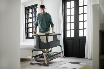 Postieľka prenosná Beyond Graphite Iora Air