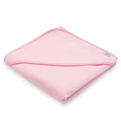 Detská froté osuška s kapucňou New Baby Basic 80 x 80 cm