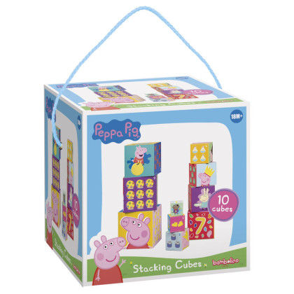 Skladacie kocky Peppa Pig Totum