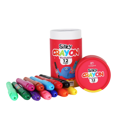 Jemné voskovky umývateľné 12 ks