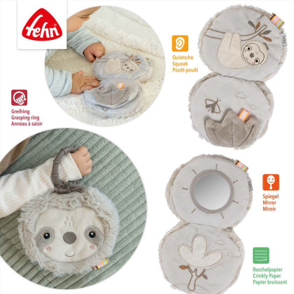 Plyšová knižka leňoch, Lazy Baby Fehn