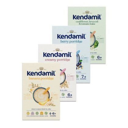 4x Kendamil Variácie Ovocných kaší 150 g