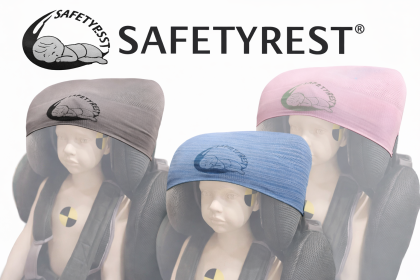 Detská opierka hlavy do autosedačky Safety Rest