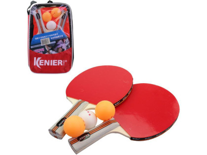 Rakety ping pong set + 3 loptičky