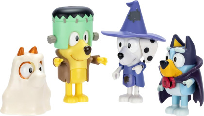 Maškarná párty sada 4 figúrky Bluey