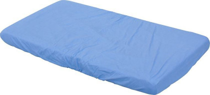 Prestieradlo do postieľky Jersey 120 x 60 cm - modrá Scarlett