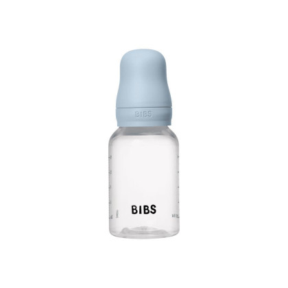 Antikoliková fľaša s kaučukovým cumlíkom 150 ml Bibs