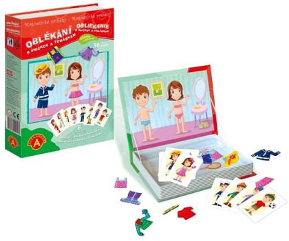 Magnetické príbehy - Obliekanie s Aničkou a Tomáškom