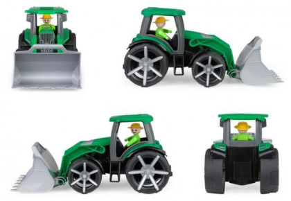 Auto Truxx 2 traktor s lyžicou plast 32cm s figúrkou