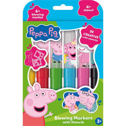 Fúkacie fixky Prasiatko Peppa