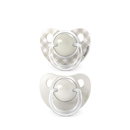 Cumlík anatomický silikón 0/6 m 2 ks Wild & Free Suavinex