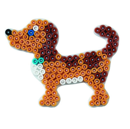 Podložka na zažehľovacie korálky Hama Psík MIDI