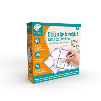 Edukatívna súprava Učím sa kresliť Krok za krokom