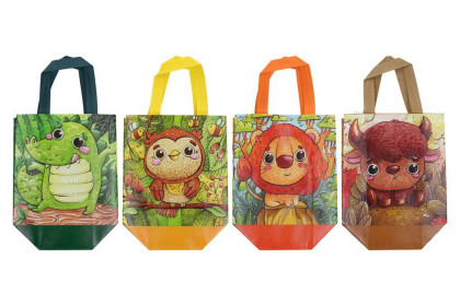 Darčeková taška S 27 x 29 x 12 cm Detská - netkaná textília