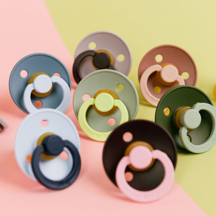 Colour Fusion cumlíky z prírodného kaučuku 2 ks 18 m+ Bibs